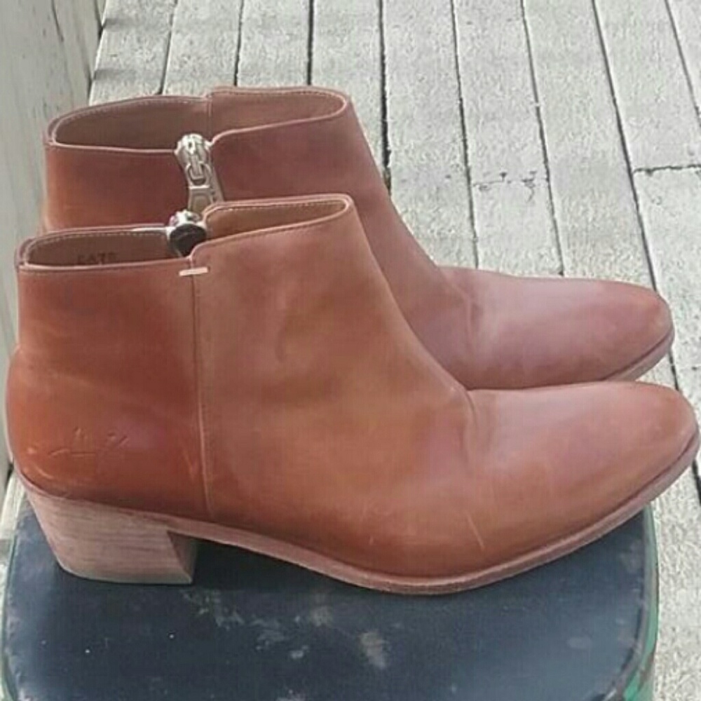 Fluevog ankle boots Passages Torii brown